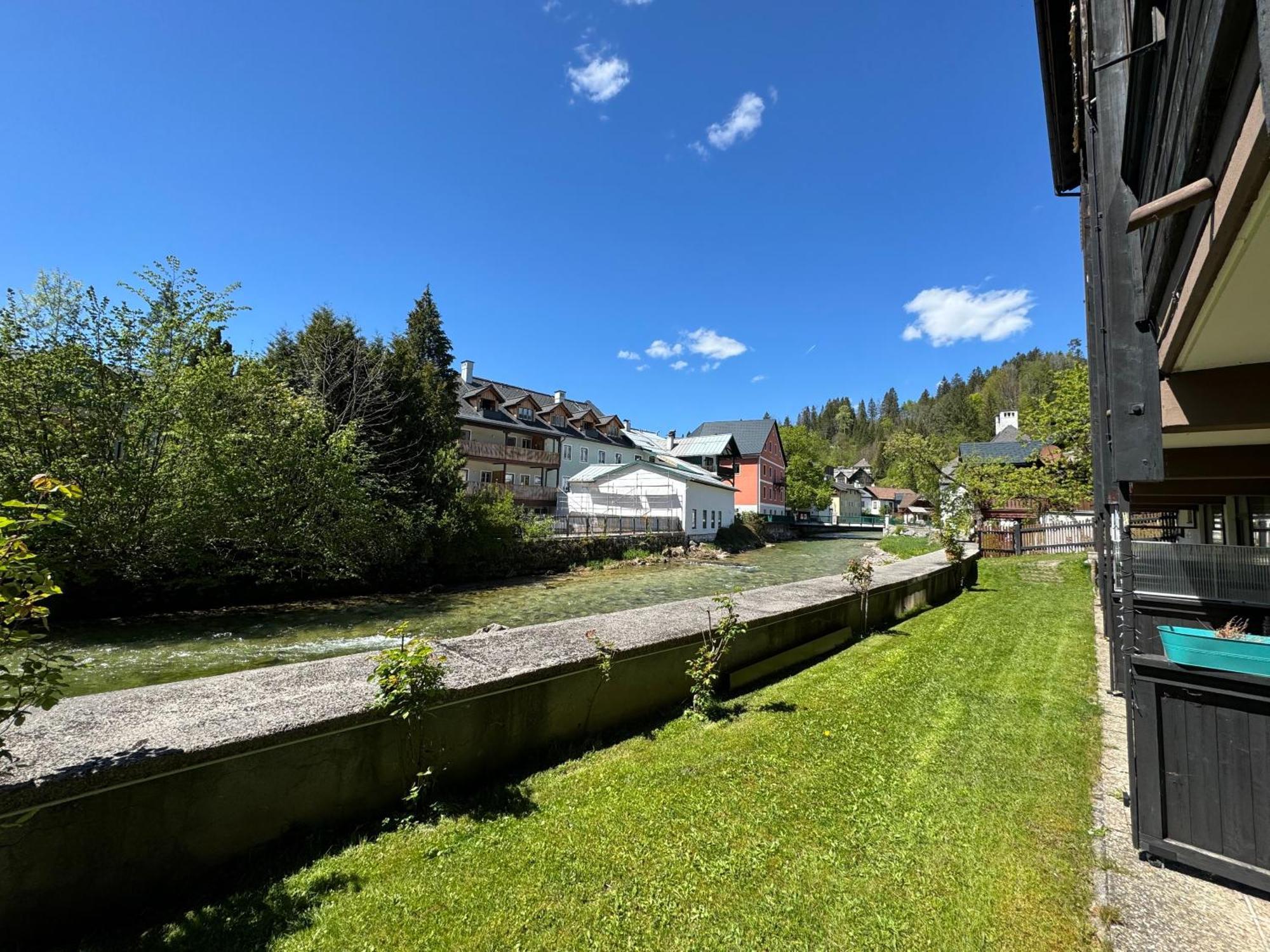 Ferienwohnung an der Traun Bad Aussee Exterior foto