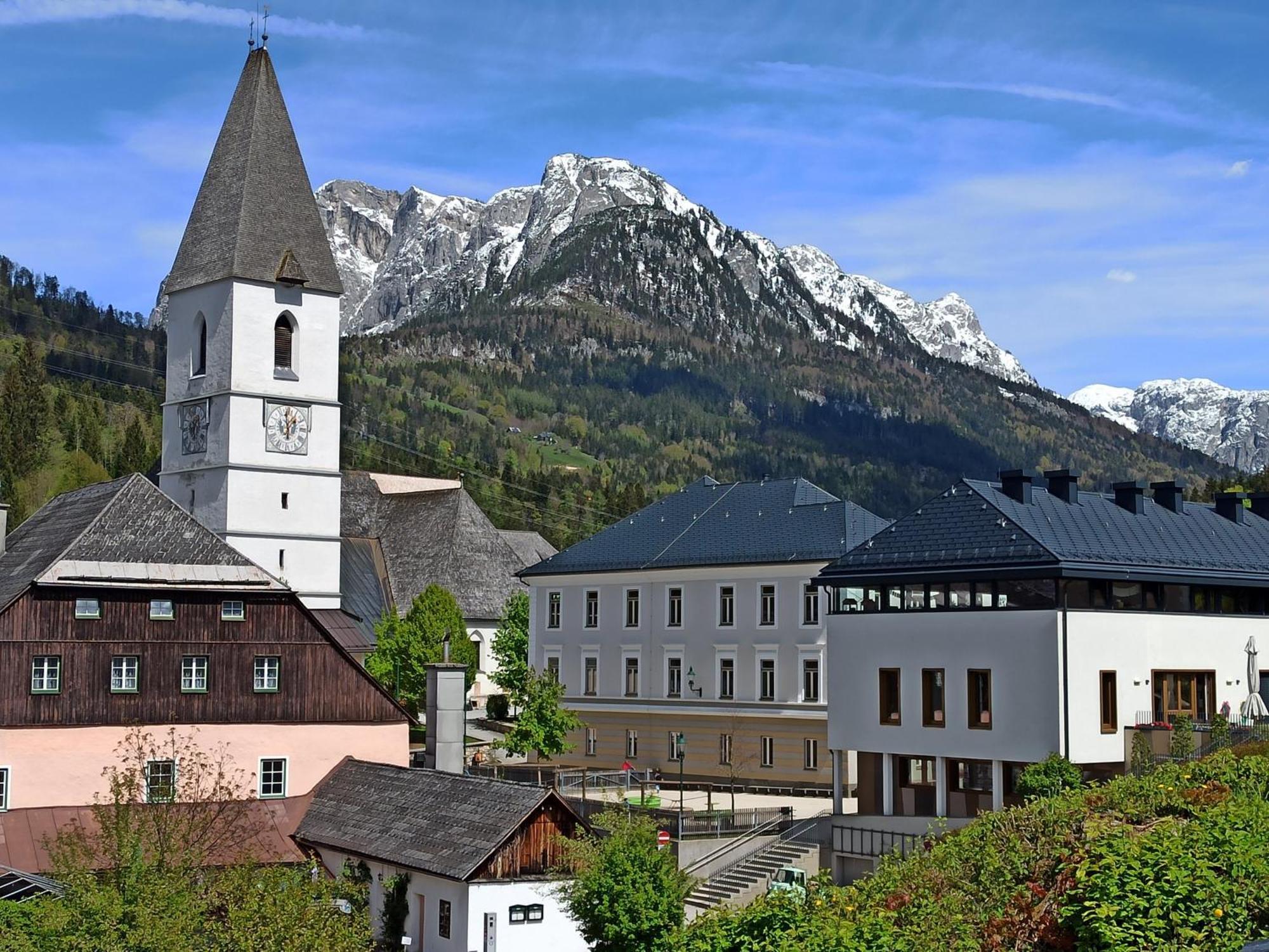 Ferienwohnung an der Traun Bad Aussee Exterior foto